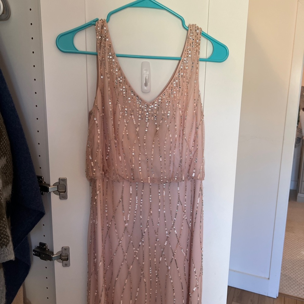 Floor length Adrianna Papell dress